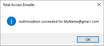 Total Access Emailer Gmail Confirmation