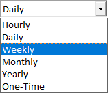 Set the Schedule Type to Automate your Microsoft Access database chores