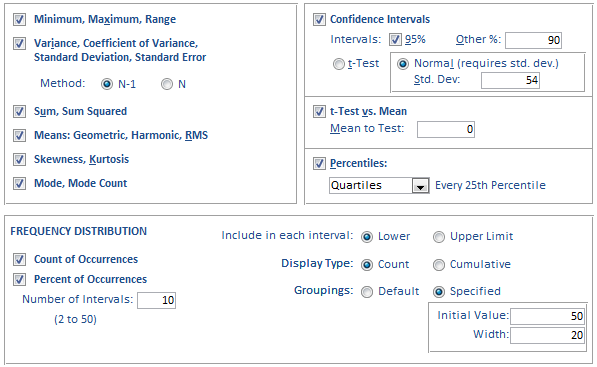 Descriptive Field Analysis for Microsoft Access